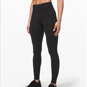 Lululemon Black Speed Up Tights 31”